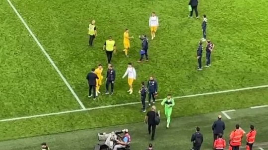 EXCLUSIV | Tricolorul care a ieșit "avariat" din meciul România - Andorra. Imaginile care nu s-au văzut la TV