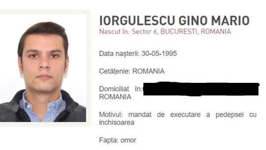 Care este ultimul domiciliu oficial al lui Mario Iorgulescu. Fiul șefului LPF a fost dat în urmărire generală