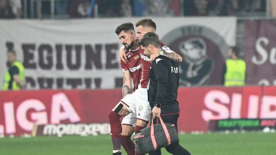 EXCLUSIV | Dezastru pentru Rapid, înainte de meciurile cu Steaua și FCSB! Accidentarea lui Petrila este mai gravă decât se credea inițial și ar putea necesita o intervenție chirurgicală