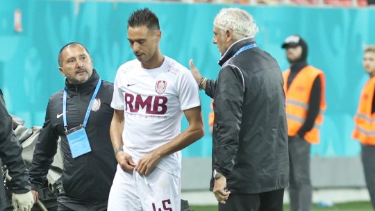 Mario Camora, doar 6 minute pe teren, cu Dinamo. Căpitanul CFR-ului s-a accidentat și poate rata meciurile naționalei cu Andorra și Belarus
