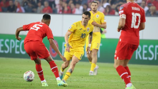România – Elveția 1-0. Moldovan salvează victoria la ultima fază. Final superb de campanie pentru tricolori care termină grupa pe primul loc