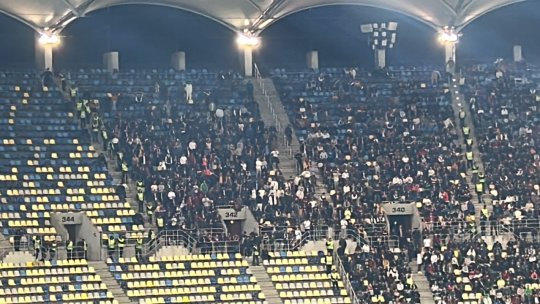 FOTO + VIDEO | O parte dintre fanii Rapidului au reușit să se ”infiltreze” lângă suporterii FCSB! Cum au fost surprinși pe Arena Națională