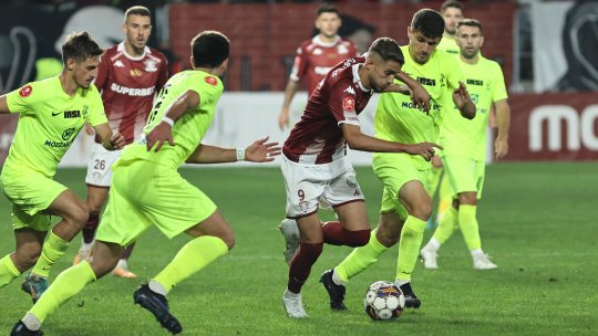 Rapid, echipa cu cel mai bun atac din țară. Giuleștenii au depășit FCSB, CFR Cluj și Universitatea Craiova
