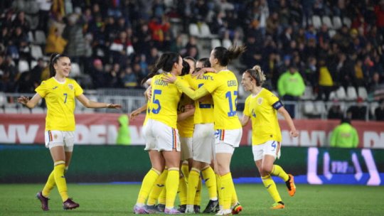 Naționala feminină de fotbal, amical cu Bulgaria înaintea debutului în Liga Națiunilor