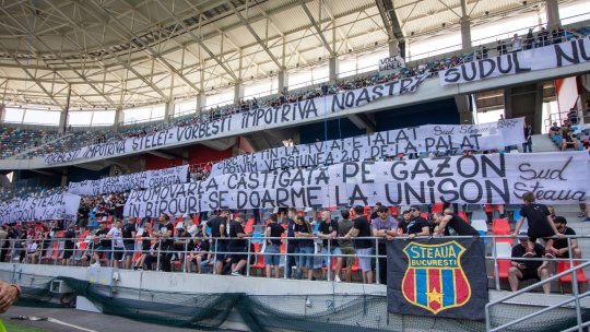 Ultrașii CSA cer demisia lui Ștefan Bichir după ce FCSB a primit ”verde” spre Ghencea: ”Ai făcut Steaua de rușine”