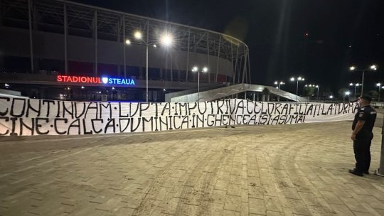 Ultrașii CSA Steaua, amenințări de față cu jandarmii la adresa FCSB: ”Cine calcă în Ghencea își asumă!”