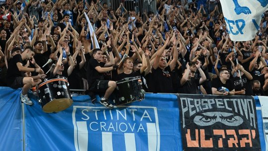 A început derby-ul. FCSB, atacată dur de oltenii: "Jucăm contra cancerului cel mai agresiv din fotbalul românesc"