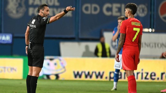 Penalty-ul dictat de Colțescu la Farul - FCSB 0-1, contestat de oamenii de fotbal: ”Foarte ușor acordat”