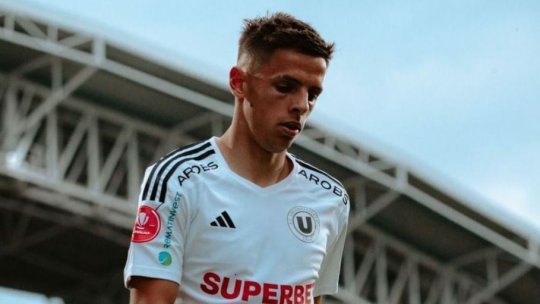 Alex Cîmpanu și-a aflat pedeapsa după ce și-a scuipat un adversar la debutul pentru U Cluj