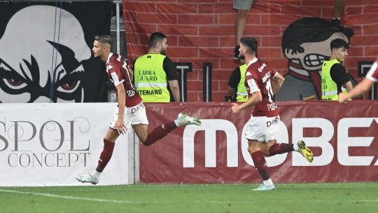 Albion Rrahmani, euforic după Rapid – CFR Cluj 3-1: ”Ne luptăm pentru campionat”. Ce a spus despre evenimentele de la meciul dintre România și Kosovo