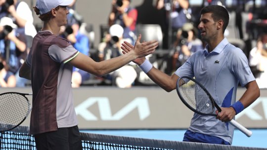 Surpriză uriașă. Novak Djokovic a fost eliminat de la Australian Open. Jannik Sinner l-a învins în 4 seturi