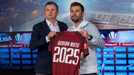 Adrian Mutu s-a pus pe treabă la CFR Cluj. Antrenorul și-a setat deja obiectivele pentru restul sezonului: ”Este foarte greu”