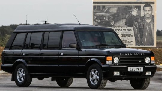 Se vinde o mașină legendară: Range Rover-ul folosit de Mike Tyson. Doar modificările au costat 171.600 $, dar prețul de pornire e mult mai mic. Cum arată în interior