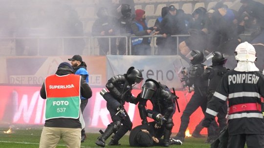Prima reacție a Jandarmeriei după sancțiunile drastice primite de Dinamo și UTA