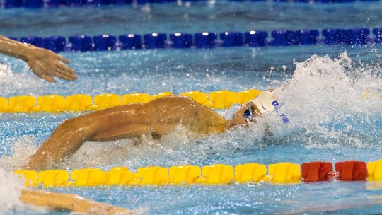 David Popovici a câștigat o nouă medalie de aur la Campionatele Naționale. În ce probă s-a impus înotătorul