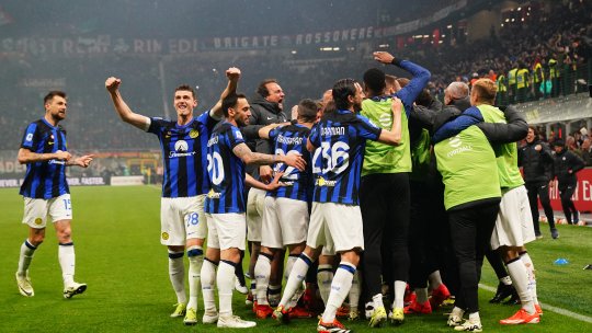 Sărbătoare interistă după meciul marilor orgolii din Serie A! Inter câștigă matematic titlul de campioană după victoria în fața rivalei Milan