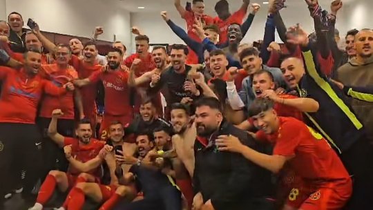 VIDEO | FCSB, sărbătoare în stilul Inter Milano! Imaginile surprinse în vestiarul campioanei României