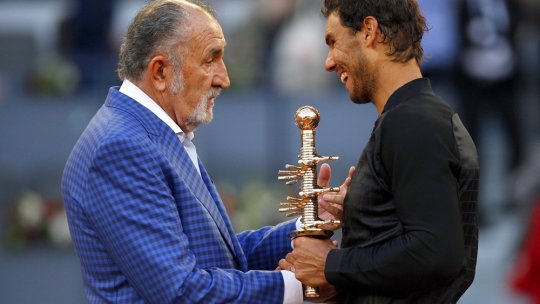 Rafael Nadal i-a mulțumit lui Ion Țiriac, într-un discurs în care a fost emoționat până la lacrimi: ”Nu este sfârșitul”