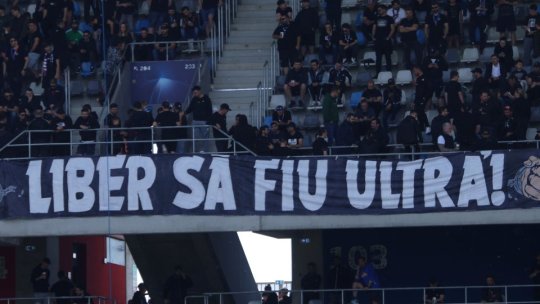 Ultrașii de la Sud Steaua s-au decis în privința prezenței la meciul Dinamo - UTA