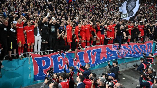 Mihai Stoica anunță spectacol pe Arena Națională la FCSB - CFR Cluj: ”Ne paşte un record”. Scenografie specială pregătită de fani: ”Tot stadionul”