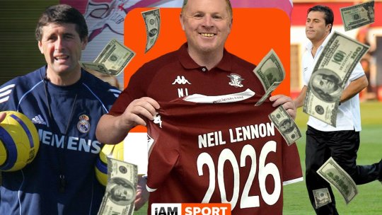 Neil Lennon, direct în topul celor mai bine plătiți antrenori din istoria Ligii 1! Ce salariu are la Rapid și cum se raportează la cele ale rivalilor din campionat