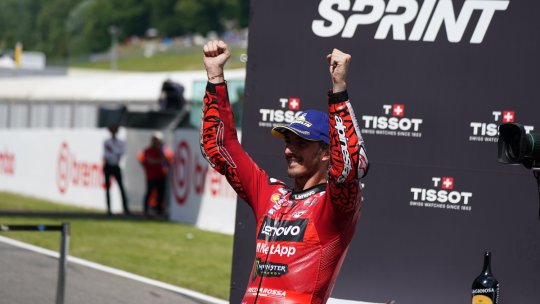 Victorie pe teren propriu! Francesco Bagnaia a câștigat proba de sprint la Marele Premiu al Italiei