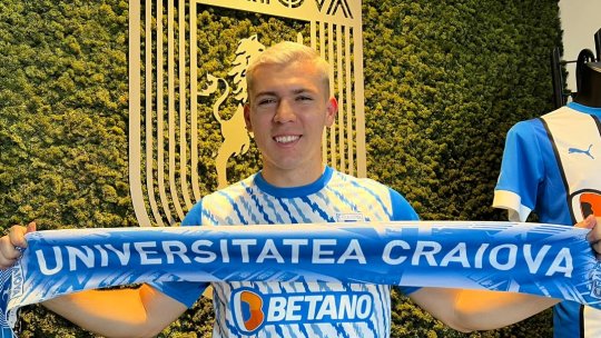 OFICIAL | Universitatea Craiova a transferat un fotbalist cu 8 selecții în națională