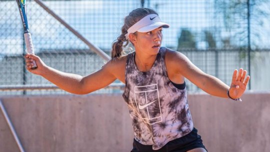 Ea poate fi noua stea a tenisului românesc! La doar 14 ani și-a făcut debutul în circuit și are numai victorii