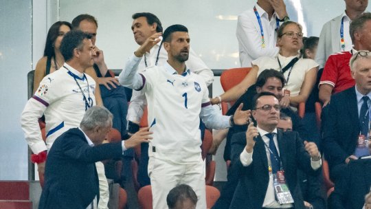 Imaginile momentului! Cum a trăit Novak Djokovic eliminarea Serbiei de la EURO 2024