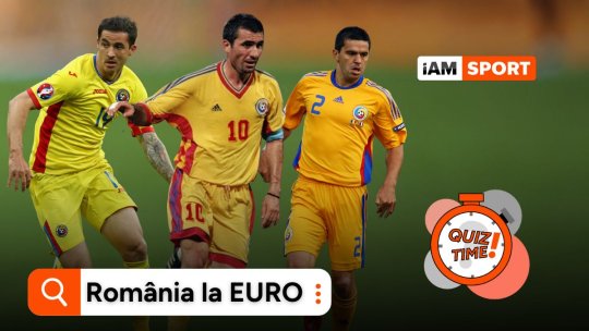 România revine la Euro după o pauză de 8 ani. Intră în provocarea iAMsport și vezi cât de bine cunoști parcursul naționalei la precedentele turnee finale