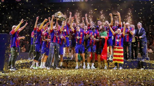 Barcelona a câștigat Liga Campionilor la handbal masculin! Succes la diferență de un gol împotriva danezilor de la Aalborg