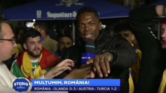 Moment amuzant după România - Olanda. Reporterul Pro Tv nu l-a recunoscut pe marele campion olandez. ”Poate vei fi concediat”