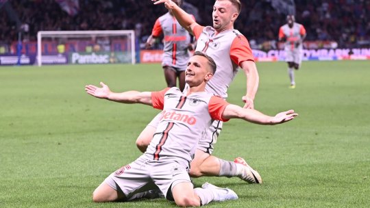 Marius Ștefănescu a înscris la debutul pentru FCSB, din pasa lui Daniel Popa! Cum a marcat noul jucător al campioanei