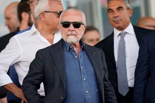 Președintele lui Napoli critică dur alegerea locului de desfăşurare pentru Supercupa Italiei: ”Sunteți proști”