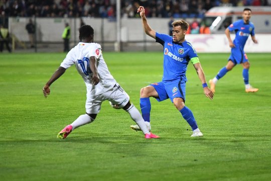 FC Botoșani – FCSB 0-1. Vicecampioana se depărtează din nou la patru puncte de CFR Cluj
