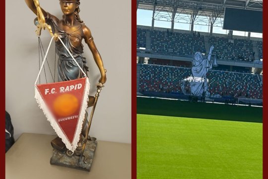 Ce lovitură! Suporterii Rapidului au aflat ce scenografie pregătesc fanii Stelei pentru derby-ul din Cupa României