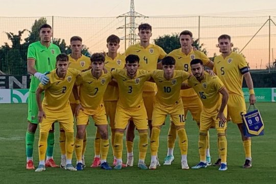O nouă înfrângere umilitoare a naționalei! România U19, surclasată de Anglia într-un amical
