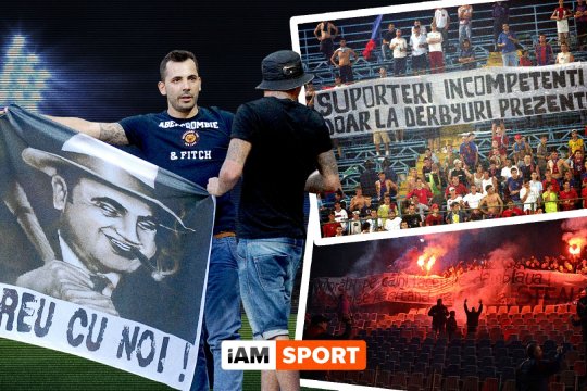 Dinamo - FCSB, duelul galeriilor! Cele mai tari bannere și mesaje afișate de-a lungul timpului în Marele Derby