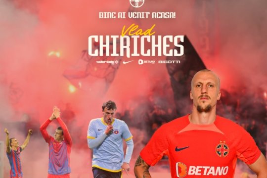 OFICIAL | Vlad Chiricheș a semnat cu FCSB. Salariul cu care a fost convins