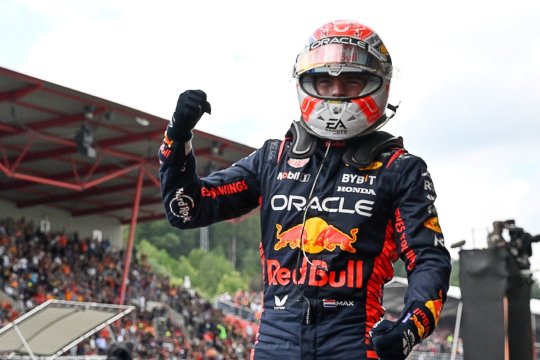 Max Verstappen, învingător în Marele Premiu al Belgiei! A opta victorie consecutivă pentru olandez, care a plecat din linia a treia a grilei