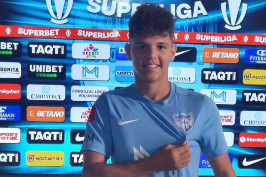 OFICIAL | FC Voluntari l-a transferat de la Rapid pe juniorul care a debutat în Liga 1 la 15 ani