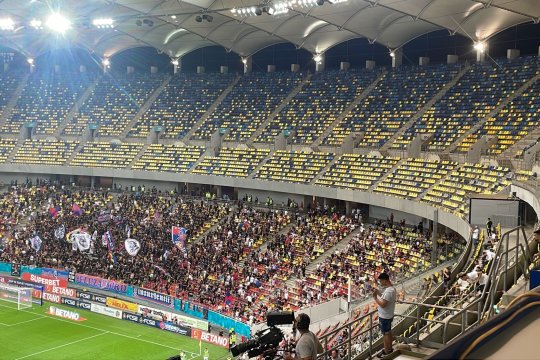 Câți fani au fost la FCSB - Poli Iași, primul meci după eliminarea din Europa. Surprize în tribune, la 3 luni de la ultima partidă pe Arena Națională