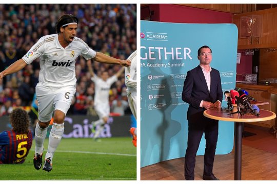 EXCLUSIV | Sami Khedira, campion mondial și fost jucător la Real Madrid, "blocat" de Răzvan Burleanu. Ce s-a întâmplat la summit-ul UEFA de la București
