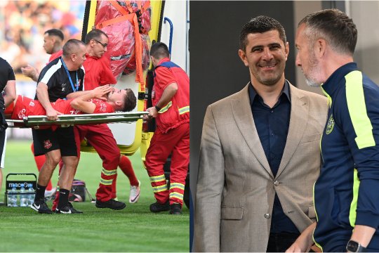 EXCLUSIV | Momentul în care Liga 1 a arătat că se poate și așa! FCSB, gest admirabil după accidentarea șocantă suferită de Dragoș Iancu. Dani Coman a confirmat înțelegerea