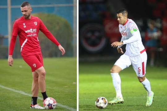 Dinamo, în impas? ”Nu poți folosi, în același timp, doi fotbaliști extracomunitari!” Cum ar putea evolua Lucas Alves și Darko Velkovski simultan pentru ”câini”