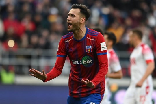 CSA Steaua își poate pierde golgheterul! Ce echipă l-a ofertat pe Bogdan Chipirliu, fotbalist cu o clauză de reziliere de 500.000 de euro