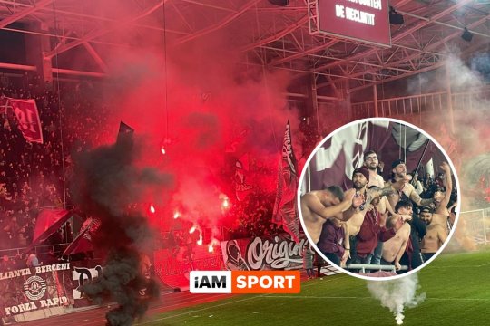 Giuleștiul are farmec și când terenul e gol! Așa au trăit fanii Rapidului derby-ul cu Dinamo, de pe Arena Națională | FOTO & VIDEO