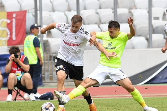 Poli Iași - U Cluj 1-0. Buș dă lovitura pe final și aduce moldovenilor trei puncte vitale în lupta pentru salvare