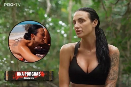 FOTO | Ana Porgras, topless pe plajă la Survivor All Stars