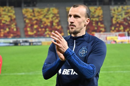 Vlad Chiricheș revine ca titular la FCSB. Este prima apariție după o pauză de 7 luni. Echipele de start